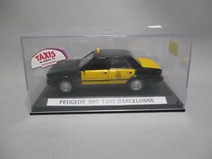 LE6422 MINIMINI LABEL43 Voiture 1/43 Peugeot 505 taxi Barcelone noire EDL - Imagen 1 de 8