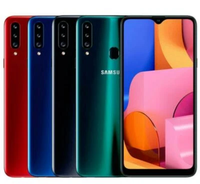 Samsung Galaxy A20s A207 SM-A207F/DS Dual SIM 32/64GB ROM Android Cellphone - Image 1 of 2