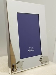 MARCO DE FOTOS AIG TONO PLATA ESPEJADO CON OSO 3D Y RAM 3.5" X 5" - Imagen 1 de 8