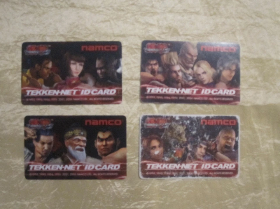 2004 NAMCO TEKKEN 5 ID CARDS - Image 1 of 1