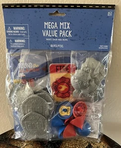 First Responders Party Favors Police Fire Kids Birthday 48 Plastic Pieces - Picture 1 of 6