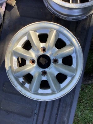 Panasport Pro 拉力赛车轮,13x6,4x114 件 Datsun,日产,丰田 — 第 1/4 张图片