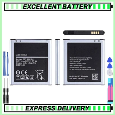 EB-BG360CBU EB-BG360BBE Battery 2000mAh For Samsung Galaxy Core Prime G360 G361  - Image 1 of 4