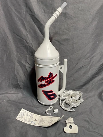 Mark Martin #6 Fan Fueler Gas Can Water Bottle Racing NASCAR Ford Valvoline Cover