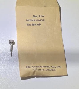 Fox 09 Needle for 09 Fox Model Engine Motor - New in Packet - Picture 1 of 1