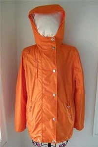 Ralph Lauren ~Lauren Active ~ Women's Orange Hooded Jacket ~Sz M~100% Polyester - Picture 1 of 9