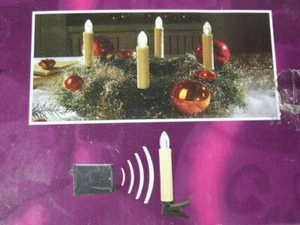 Kabellose Weihnachtskerzen - 30 Stück - Bild 1 von 3