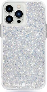 Case Mate TWINKLE 10 FT 3M Drop Protection Silver Case For 13 Pro - Picture 1 of 5