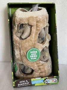 Outward Hound Hide-A-Squirrel 6 Squeaky Puzzle Plush Dog Toy Hide and Seek Activ - Picture 1 of 11