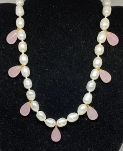 Kate spade new york Gold-Tone Freshwater Pearl Strand Necklace MSRP $128 CP558 - Picture 1 of 4