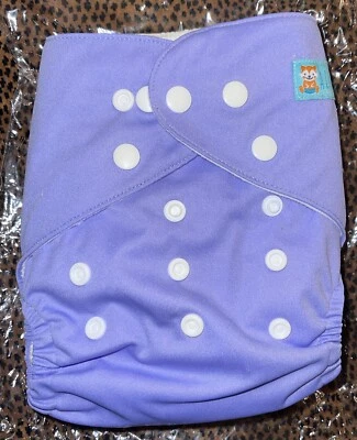 I Pair Alva Baby Cloth Diapers With 2 Microfiber Inserts NIP - Image 1 of 4