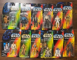 STAR WARS POTF LOT of 12 - NEW - Kenner 1995 The Power Of The Force - See Photos - Picture 1 of 24