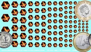 Clan Hell's Horses - Fire Galaxy - Waterslide Decals for Battletech - Picture 1 of 1