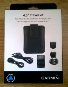 GARMIN TRAVEL PACK MAGNETIC CARRY CASE & POWER KIT, FITS 3.5" & 4.3" SAT NAVS - Picture 1 of 2