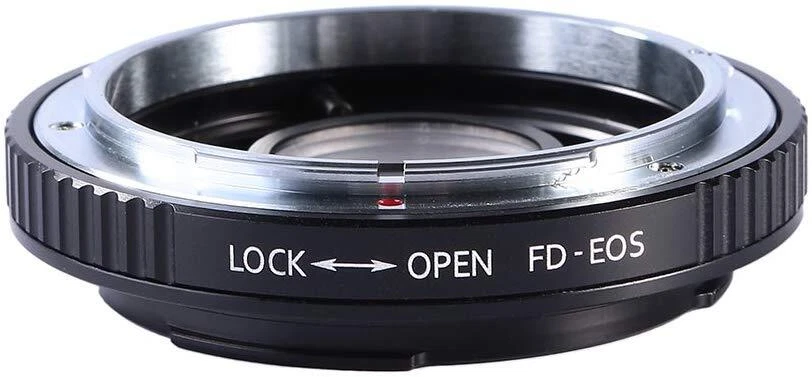 K&F Concept FD to EOS Adapter Lens Mount Adapter for Canon FD FL Lens to EF EOS - Image 1 of 4
