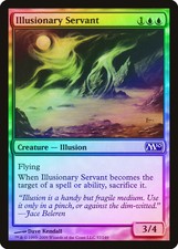 Illusionary Servant FOIL Magic 2010 / M10 NM Blue Common MAGIC CARD ABUGames