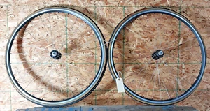 Velocity Escape Spot Hub 700c Fixed Gear Bike Wheel Set Tracklocross SS Tubular - Picture 1 of 14