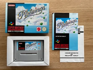 Pilotwings - Super Nintendo SNES PAL Complete - Boxed + Manual CIB Read Descript - Picture 1 of 7