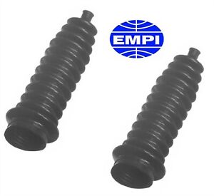 2PCS FRONT LEFT & RIGHT RACK & PINION BOOT FIT 1980-1983 Ford Mustang (TRW)