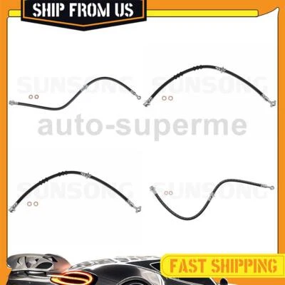 Линия переднего заднего тормозного шланга для Nissan Maxima 3,0 л 1994-2001 4x - Изображение 1 из 4