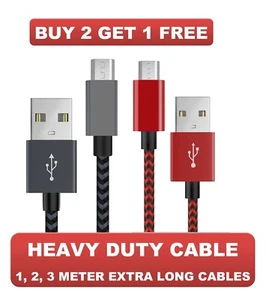 Micro USB Fast Charger Cable Lead for Amazon Kindle Fire HD HDX Tablet - Picture 1 of 25
