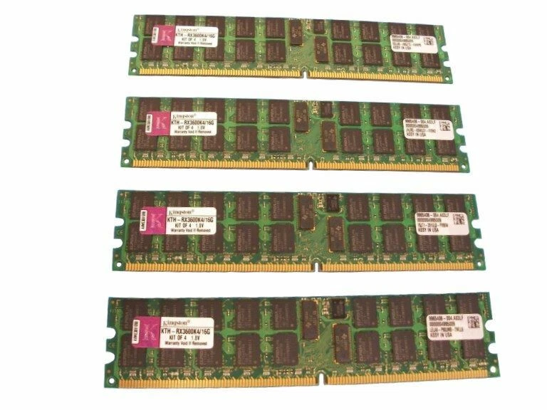Kingston KTH-RX3600K4/16GB 16GB HP compatible Memory kit (4x 4GB) AB566A - Image 1 of 1
