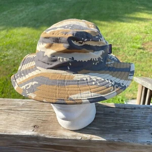 Patagonia Surf Brim Bucket Hat Cap Camouflage Camo - Picture 1 of 6