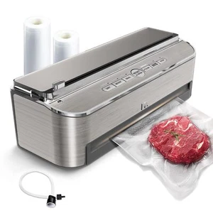Vacuum Sealer Machine, 85kPa 120W Automatic Food Sealer, Powerful Sealing Sys... - Picture 1 of 9