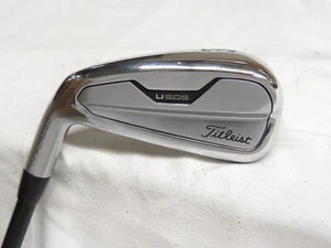 LH Titleist U505 Utility 3 Iron Hzrdus Smoke Black RDX Stiff Flex Graphite - Picture 1 of 9