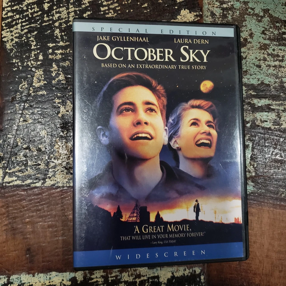 October Sky DVD 1999 Jake Gyllenhaal Laura Dern Family Movie  - Image 1 of 1