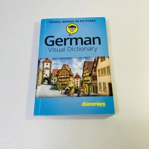 German Visual Dictionary For Dummies Travel Words in Pictures Learn Language - Picture 1 of 7