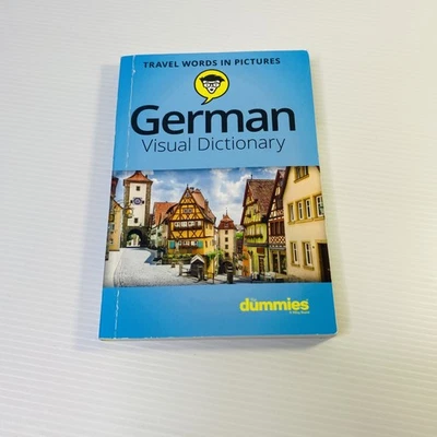 German Visual Dictionary For Dummies Travel Words in Pictures Learn Language - Image 1 of 4