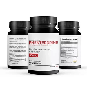 Phenterdrine, thermogenic fat burning formula - 60 Capsules | ( Pack of 1 ) - Picture 1 of 3