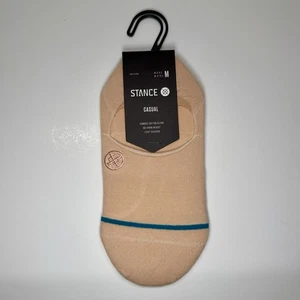 Stance Icon No Show Socks Size M Tan Beige Light Cushion Combed Cotton Blend NEW - Picture 1 of 6