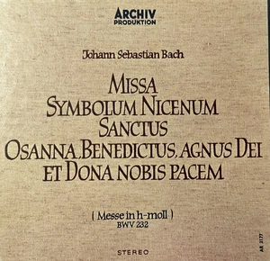 Johann Sebastian Bach - Bach: Mass in B Minor Reel Tape 7 ½ ips 4trk R 3177 - Picture 1 of 6