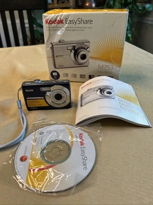 Kodak EasyShare M753 7.0MP Digital Camera - Battery Included - Tested Great - - Image 1 of 4