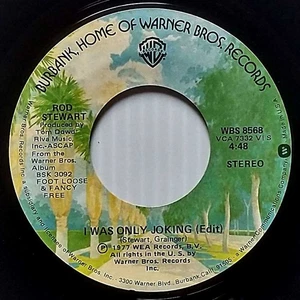 Rod Stewart - I Was Only Joking [7" 45 rpm Promo] on Warner WBS 8568 - Picture 1 of 1