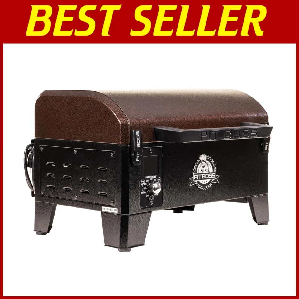 Parrilla compacta de madera de caoba con control de temperatura de precisión Foto 1 de 4