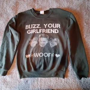 Sudadera de lana Home Alone Buzz Your Girlfriend para hombre pequeña Gildan película divertida 90 - Imagen 1 de 8