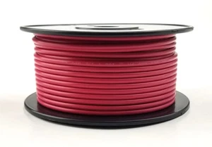 H610-02-100 100FT 10AWG RED Stranded Appliance & Marine 600V Wire UL1015 105C - Picture 1 of 1