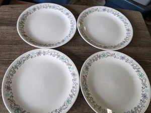 PLATOS DE ALMUERZO CORELLE DAY DREAM 8 Y 1/2 PULGADAS x 4 NUEVO STOCK ANTIGUO ENVÍO GRATUITO A EE. UU. - Imagen 1 de 4