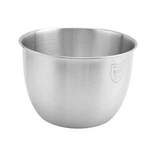 KüChe Rostfreier Stahl 304 RüHren SchüSsel Deep Kochen Backen Kuchen Brot 1874 - Photo 1/7