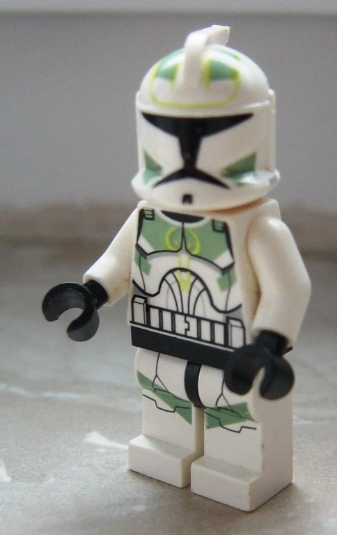 lot rare LEGO star wars soldat fig Clone Trooper Horn Company sw 0298 set 7913 - Photo 1/1