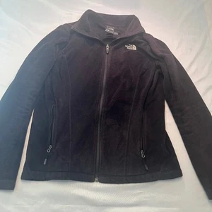 Giacca pile The North Face nera taglia small full zip morbida calda comoda - Foto 1 di 10