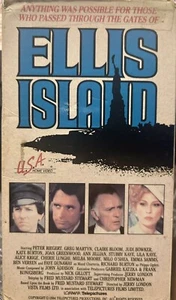 ELLIS ISLAND THE COMPLETE MINI-SERIES VHS 2 Tape Set 1984 OOP ALICE KRIGE - Picture 1 of 4