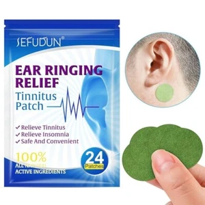 Boxania® 24pcs Tinnitus Patches Ear Ringing Relief Herbal Formula Skin Friendly - Picture 1 of 5