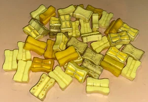USED Bag Of  Hydraulic Shimano Disc Brake - VICE CLAMP  BLOCKS  - Yellow Plastic - Bild 1 von 12