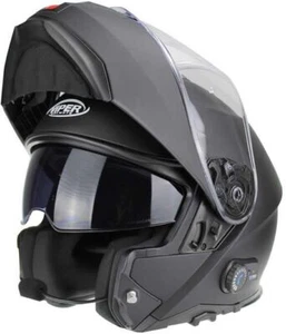 VIPER RSV 191 Flip Front Blinc Bluetooth System Intercom Pinlock ECE22.06 Helmet - Picture 1 of 32