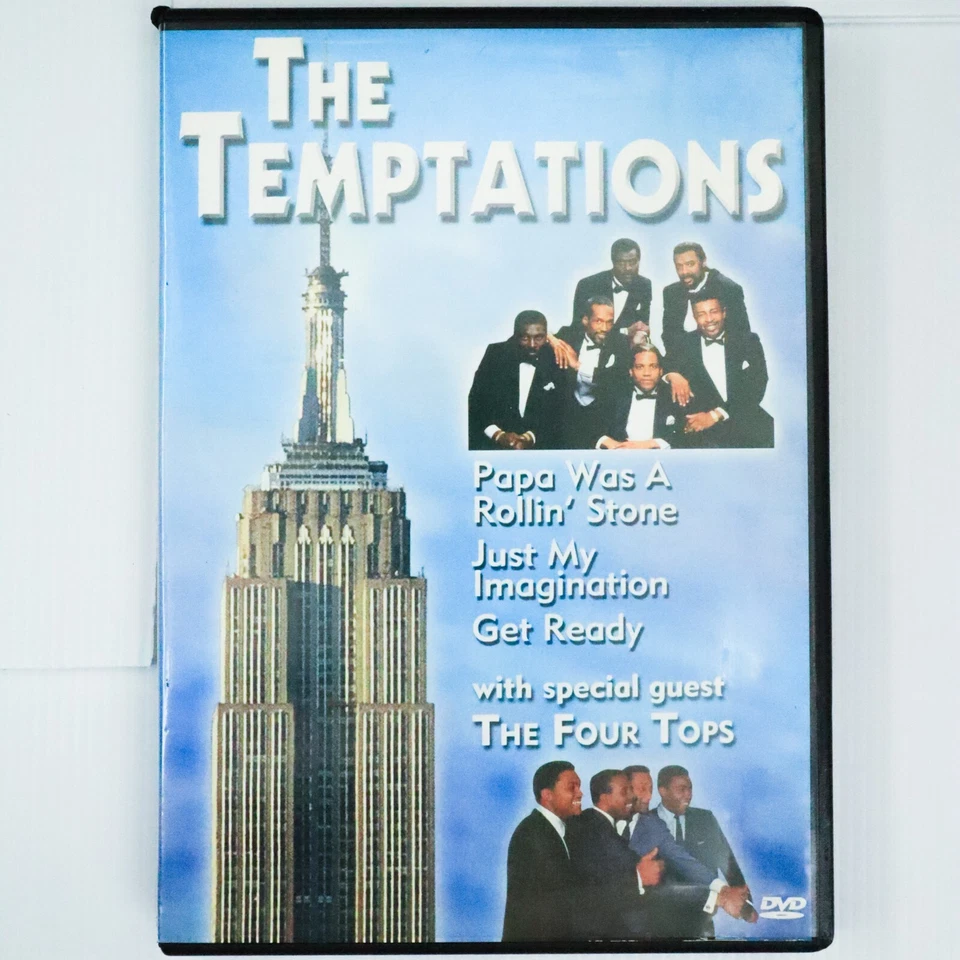 The Temptations with Special Guest Four Tops (DVD, 2004) Music Documentary Video - Image 1 of 4