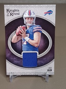 Josh Allen 2018 Panini Football Knights Of The Round Rookie Jersey Card